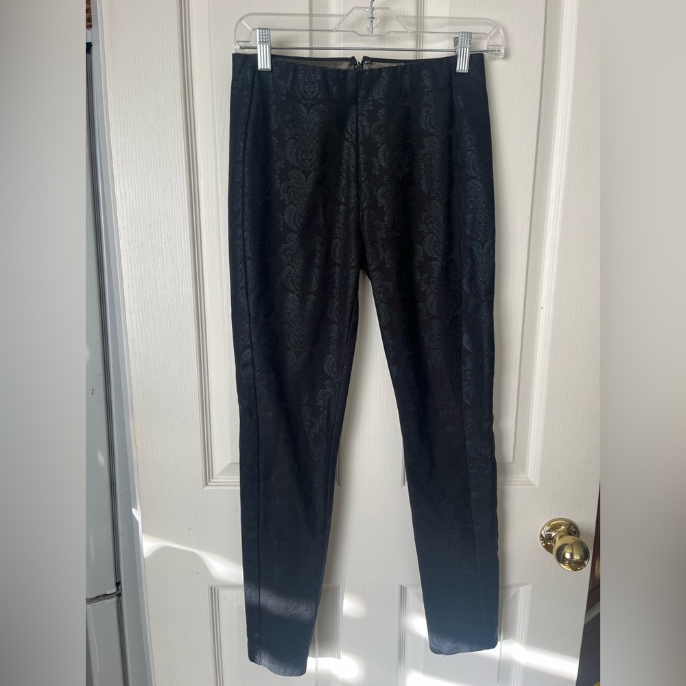 Anthropologie Essential Skinny jacquard leggings